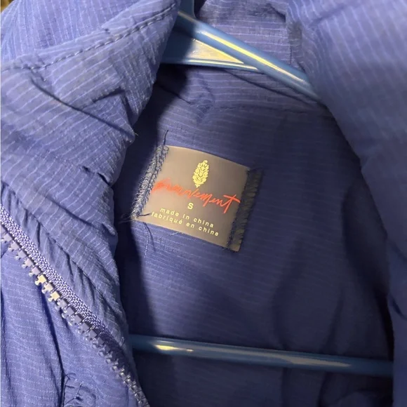 Free People Blue Ski Jacket with Quilted Design - Picture 3 of 3